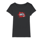 SHOEBILLZ CUSTOMIZED BLOOD Organic Jersey Womens T-Shirt