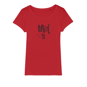 911 HANDWRITTEN Organic Jersey Womens T-Shirt