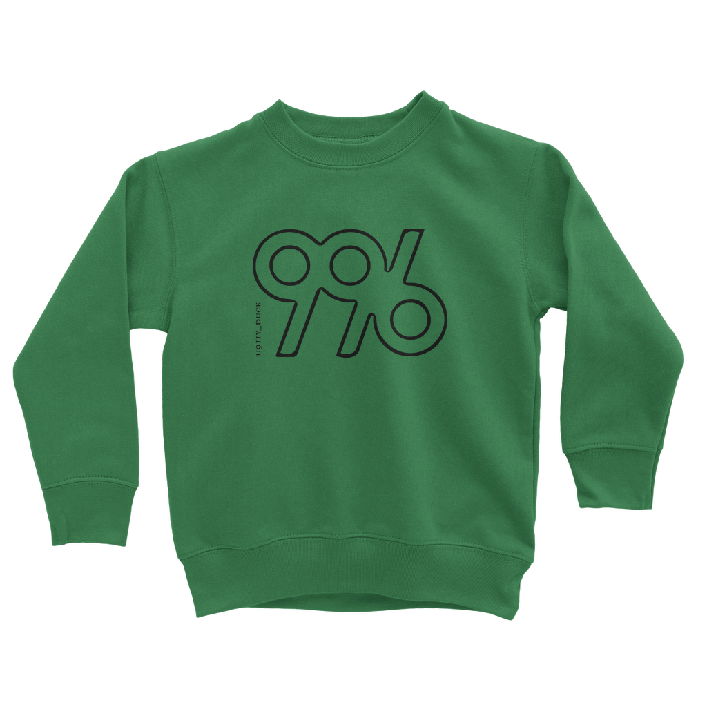 996 % Classic Kids Sweatshirt