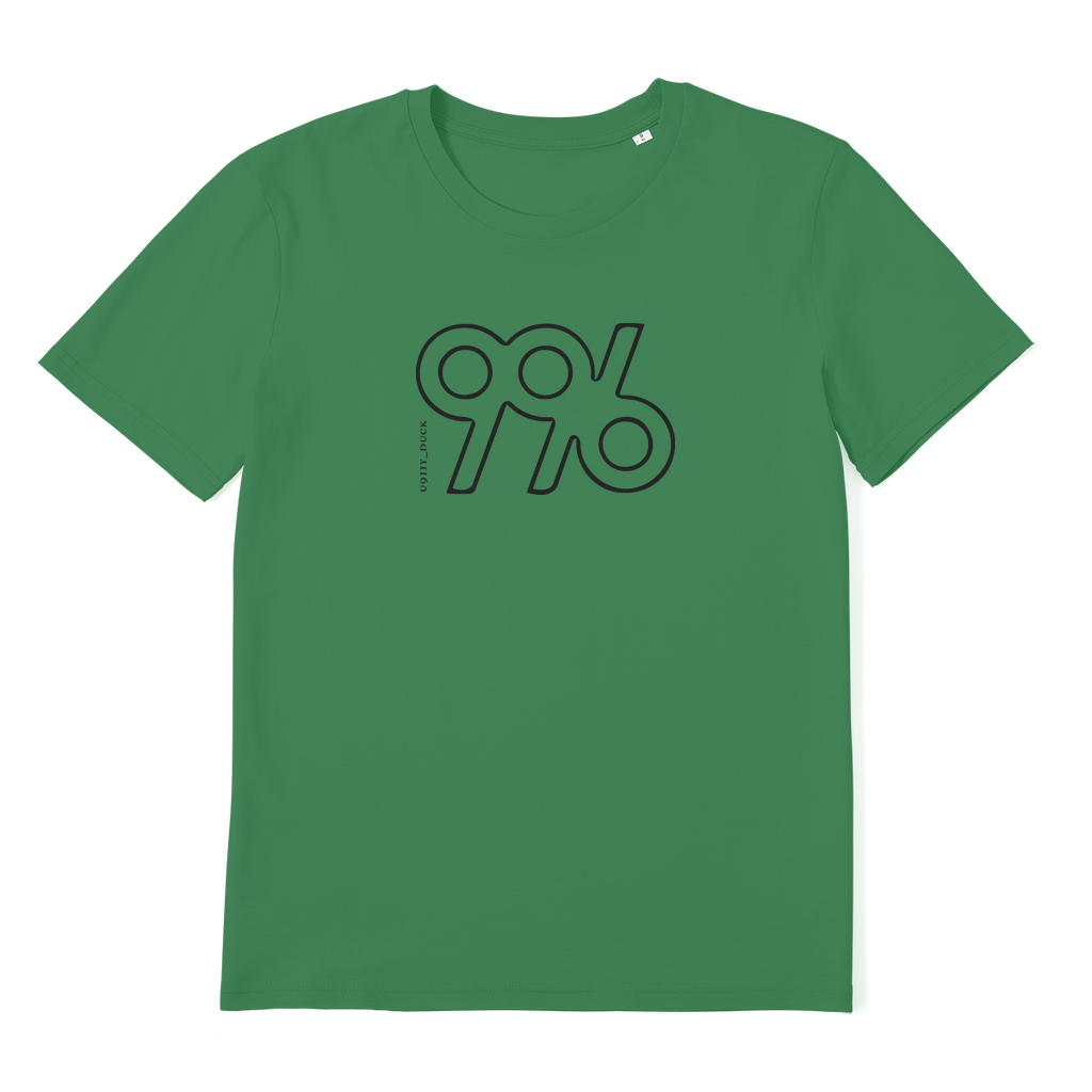 996 % Organic Jersey Adult T-Shirt