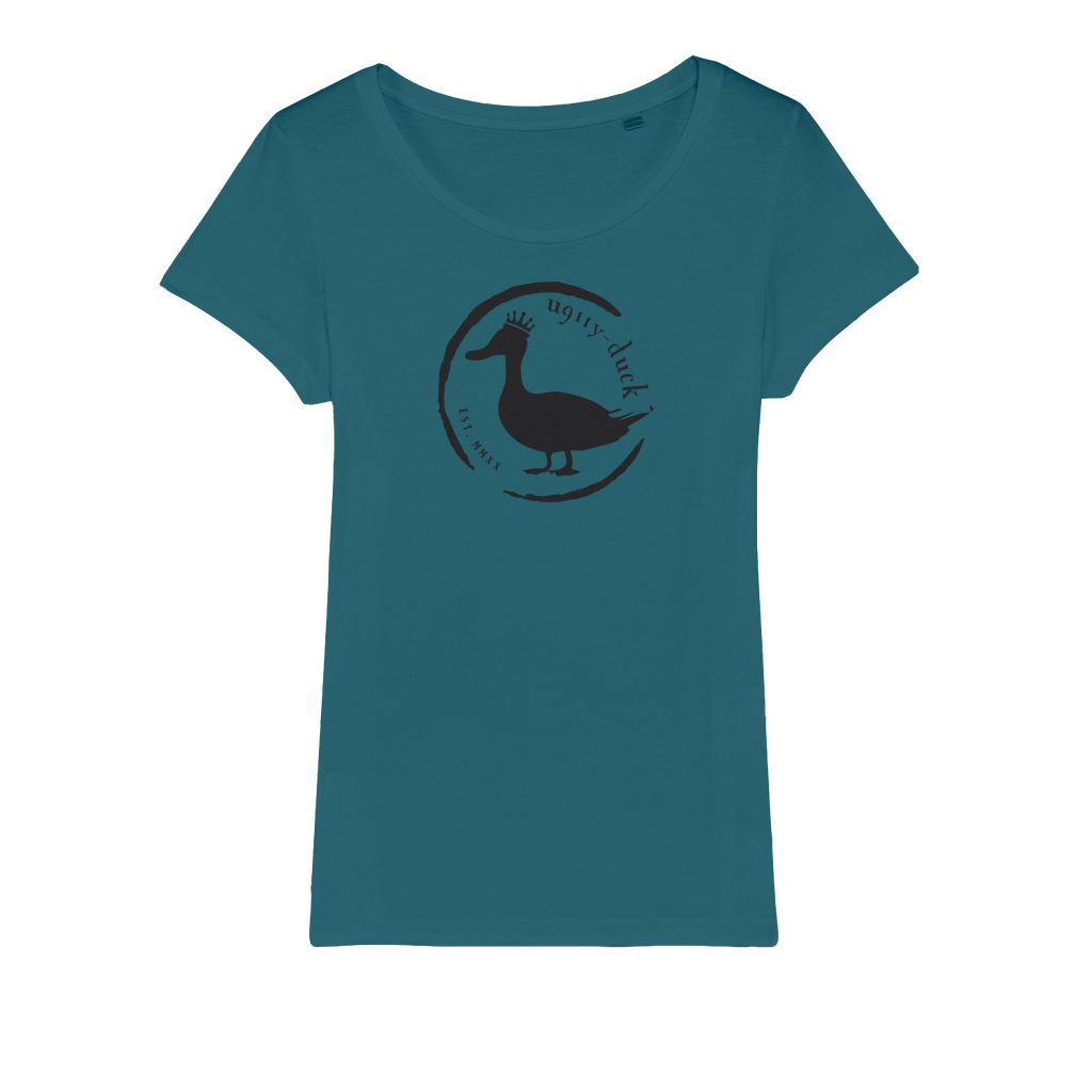 U911Y DUCK Organic Jersey Womens T-Shirt