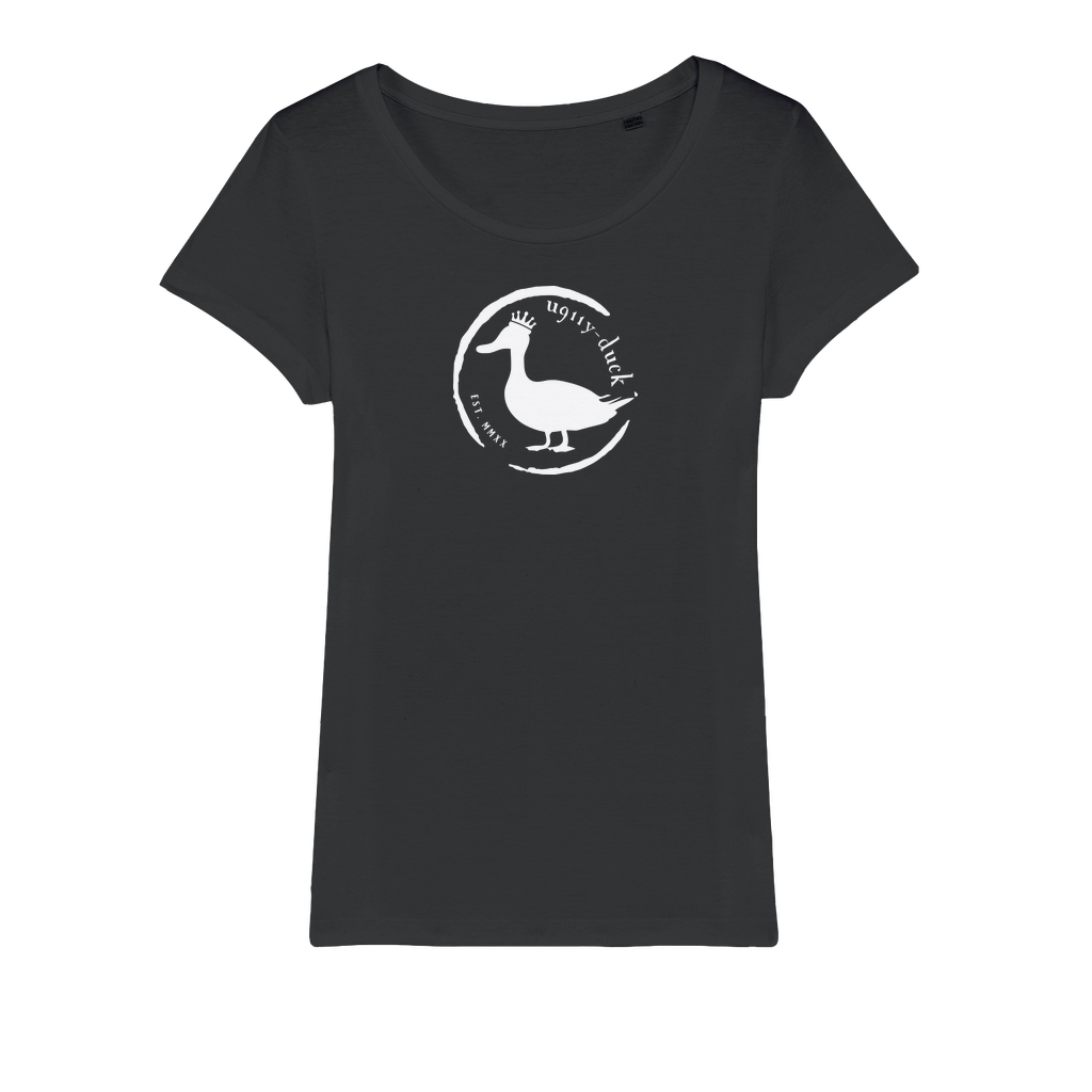 U911Y DUCK WHITE Organic Jersey Womens T-Shirt