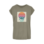 MIAMI 996 Women's Extended Shoulder T-Shirt XS-5XL